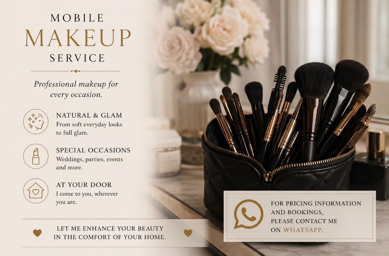 Mobile makeup service